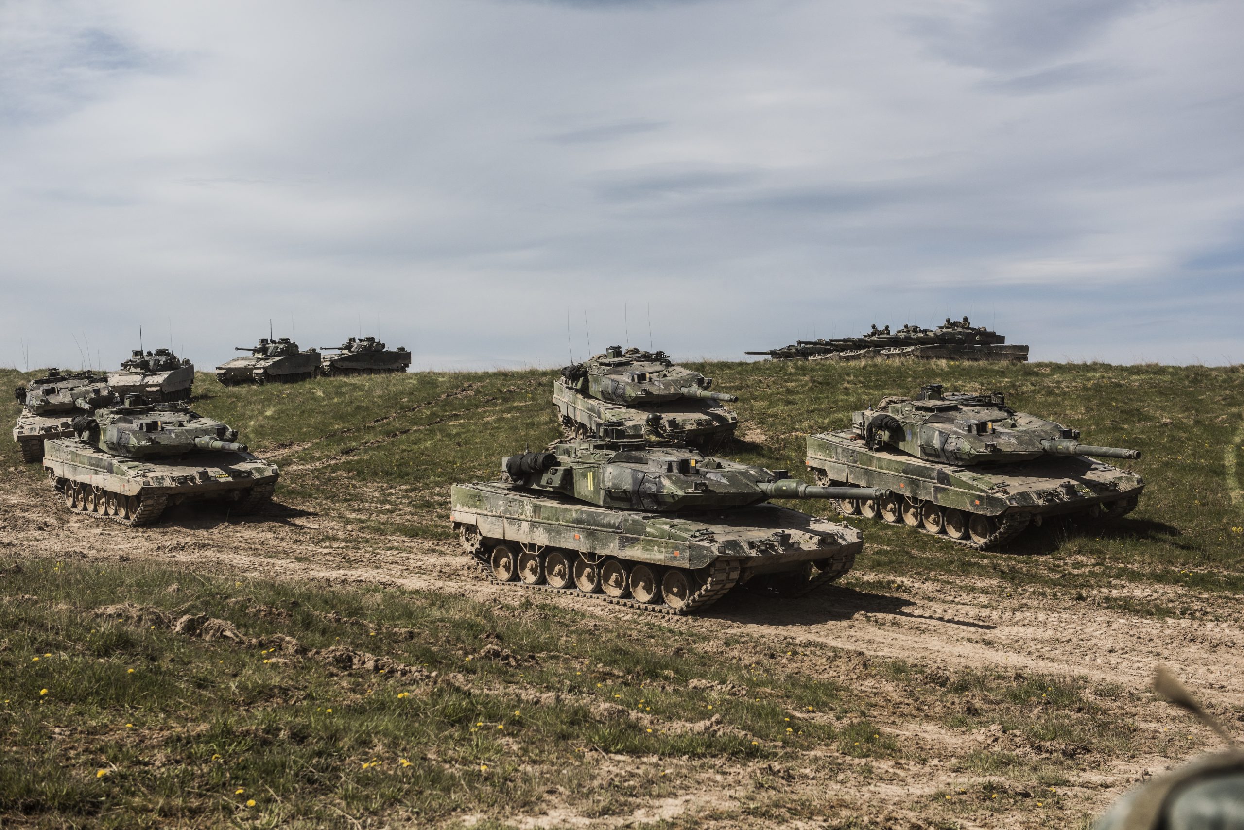 Wartofta kompani gör sig redo för strid.